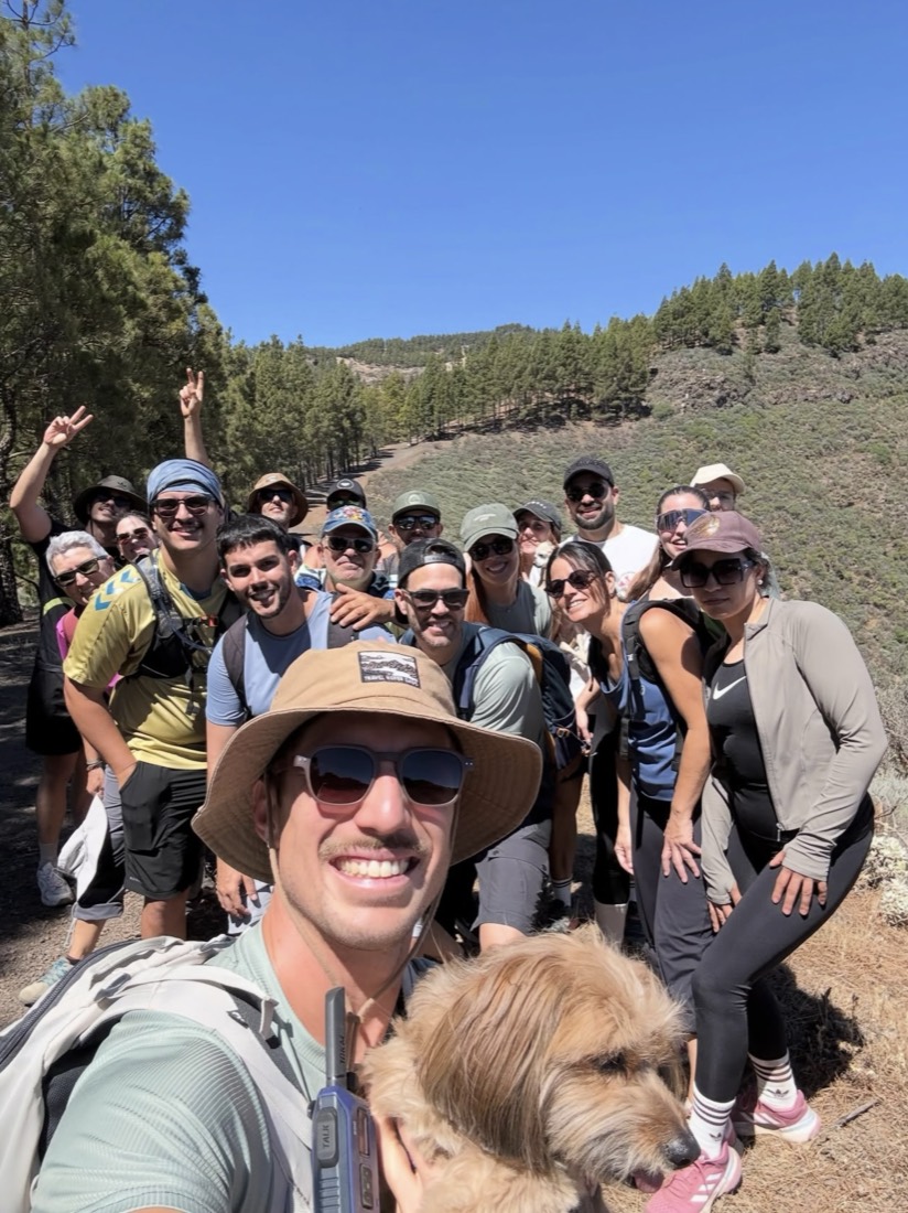 Salida de senderismo de la tribu NEXO en Gran Canaria